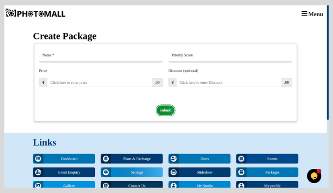 package-form